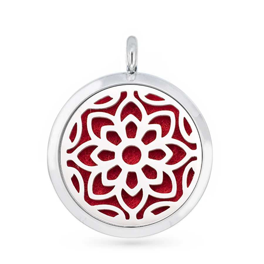Magnetic Aroma Locket Pendant – Essential Oil Diffuser Jewelry with 5 Free Pads - Image 28