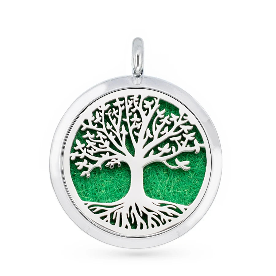 Magnetic Aroma Locket Pendant – Essential Oil Diffuser Jewelry with 5 Free Pads - Image 43