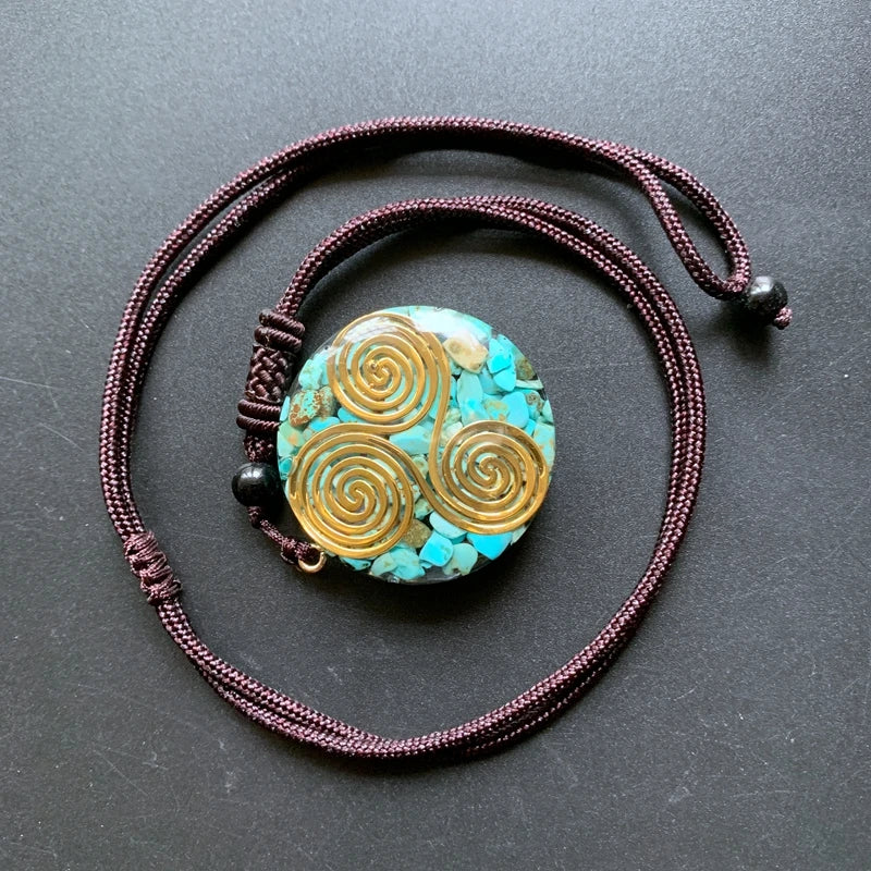Healing Copper Coils with Chakra Stones - Image 6