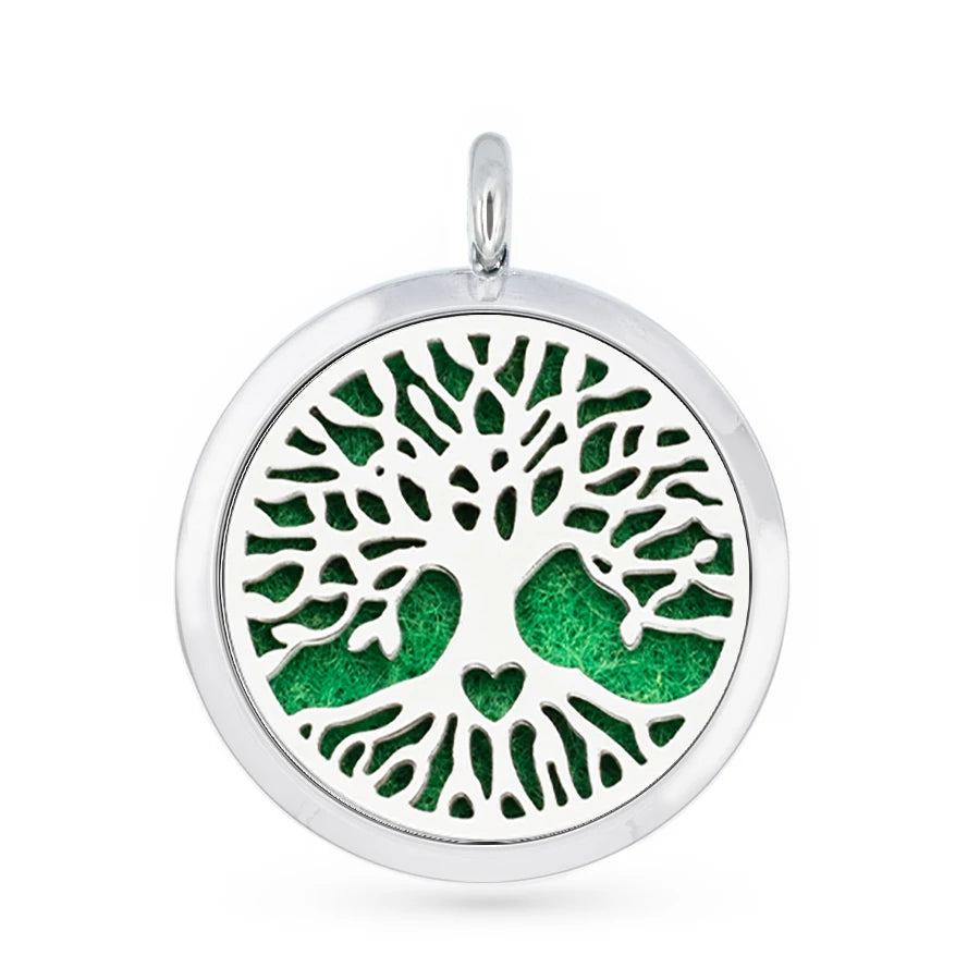 Magnetic Aroma Locket Pendant – Essential Oil Diffuser Jewelry with 5 Free Pads - Image 45
