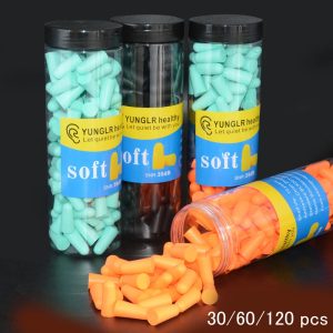 Ear Plugs - Foam Noise Reduction Earplugs for Sleep and Music