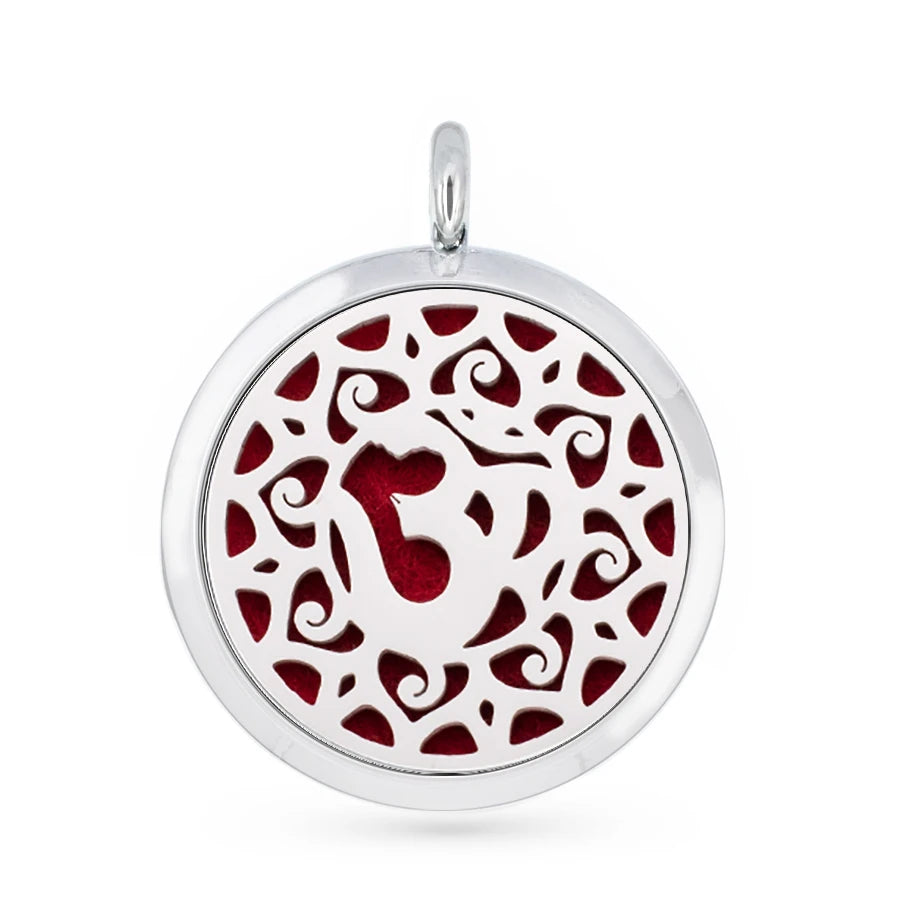 Magnetic Aroma Locket Pendant – Essential Oil Diffuser Jewelry with 5 Free Pads - Image 20