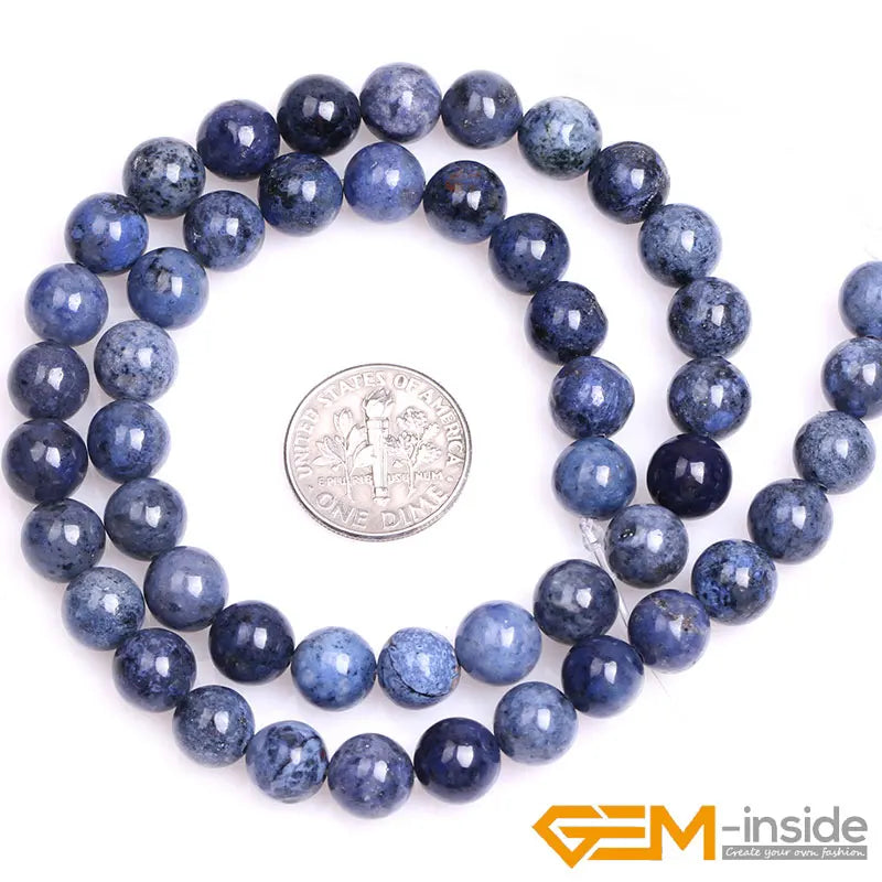 Natural 8mm Assorted Stone Round Beads – 15" Strand for DIY Jewelry Making - Image 46