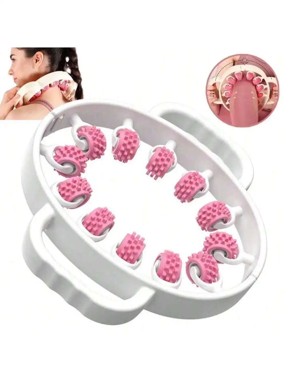 Circular Leg Clamps - 360 Degree Muscle Roller Massager