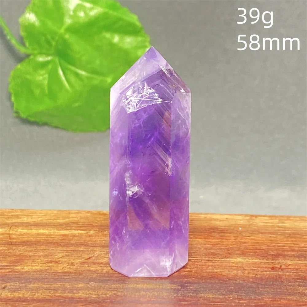 Natural Amethyst Crystal Tower - Image 40