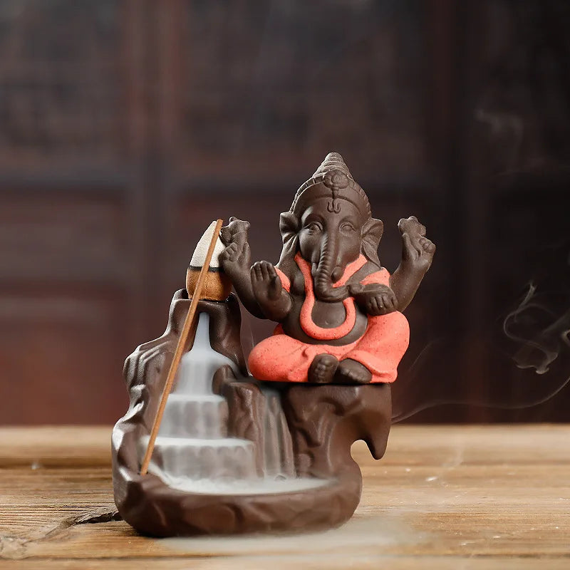 Mountain River Waterfall Backflow Incense Burner – Zen Aroma Censer for Home Decoration & Relaxation - Image 6