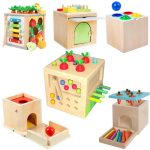 Montessori Wooden Shape Matching Toys