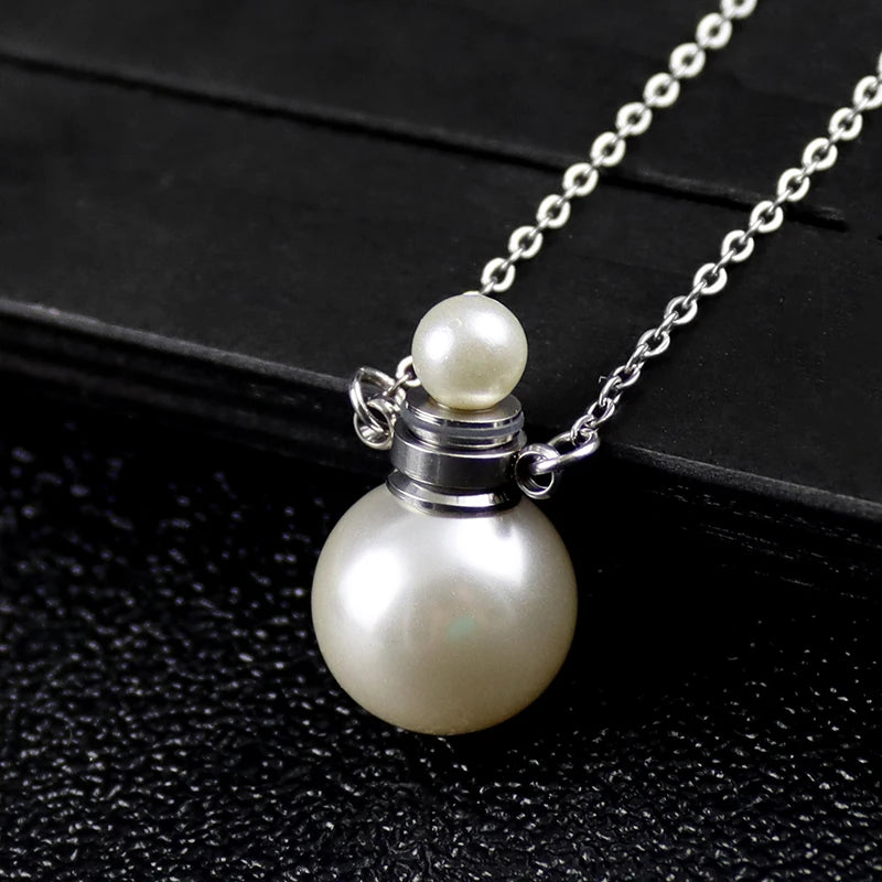 Natural Gemstone Essential Oil Diffuser Pendant – Crystal Agate Perfume Bottle Charms - Image 5