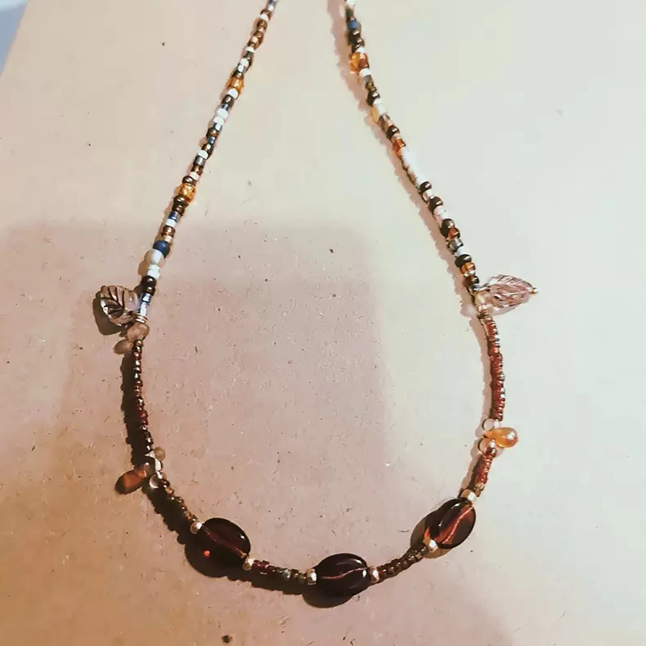 Czech Glass Coffee Beads – Loose Beads for DIY Handmade Accessories - Image 5