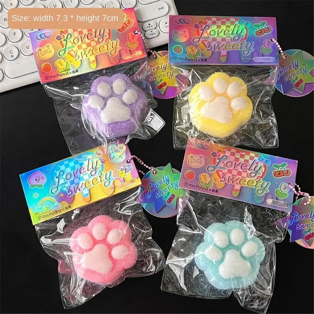 Cartoon Kawaii Plush Cat Paw Slow Rebound Toy - Image 6