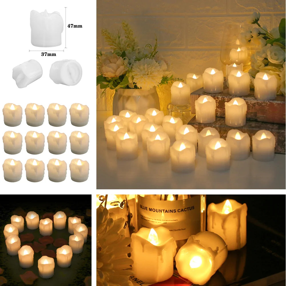 Flameless LED Electronic Candles - Image 5