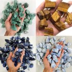 Natural Raw Rough Stones – Reiki Healing Crystals for Chakra, Aromatherapy & Garden Decor