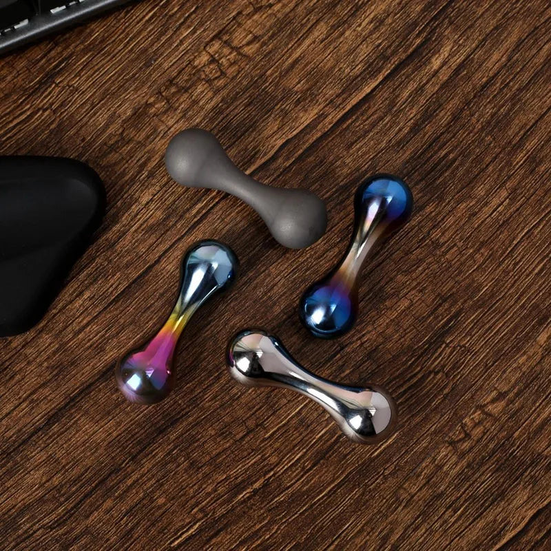 Mini Alloy Begleri Fidget Toy – Titanium Anti-Stress Worry Beads for Finger Skill & Sensory Relief