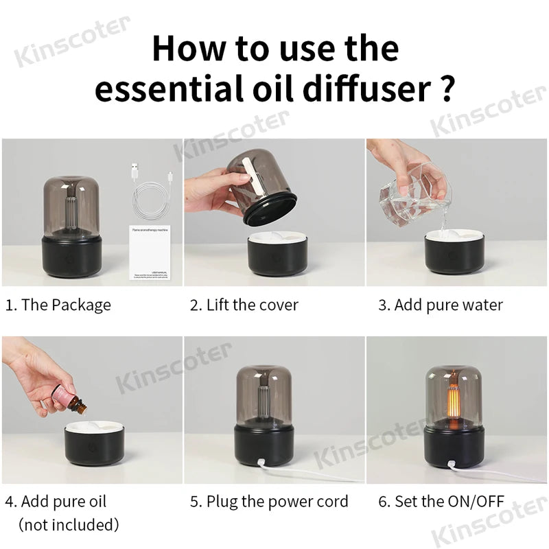 KINSCOTER Portable Mini Aroma Diffuser - Image 4