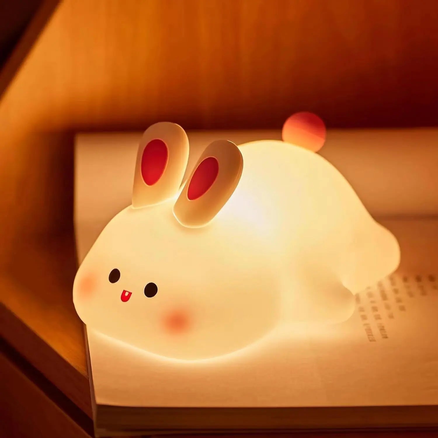 LED Night Light - Silicone Rabbit - Image 3