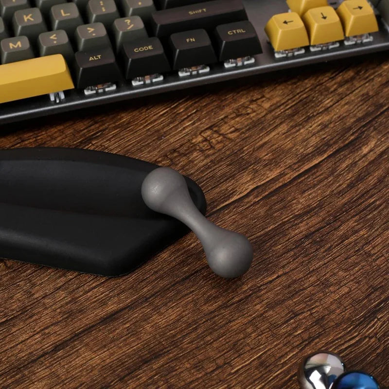 Mini Alloy Begleri Fidget Toy – Titanium Anti-Stress Worry Beads for Finger Skill & Sensory Relief - Image 3