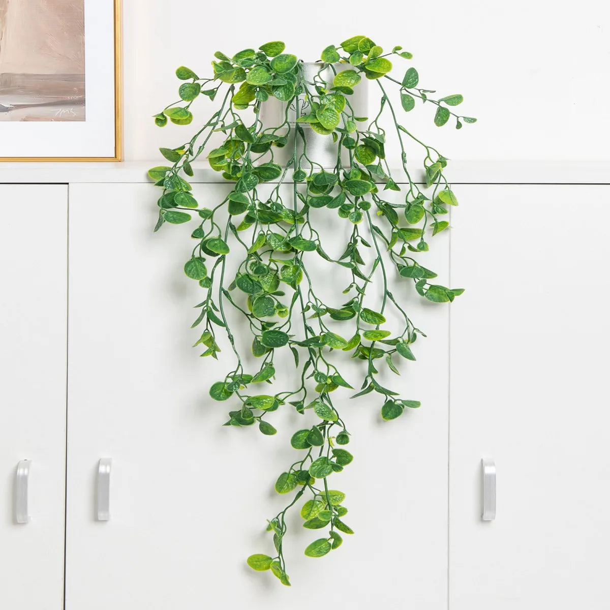 Artificial Ivy Hanging Plant – Plastic Greenery for Home, Garden & Festival Decorations - Image 3