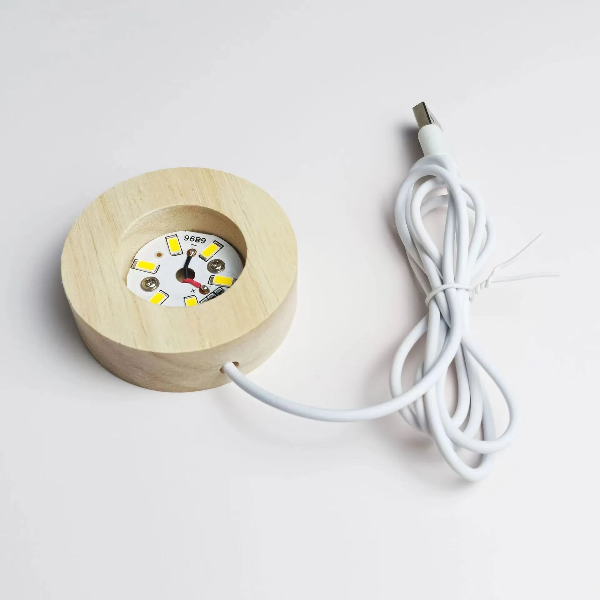 3D Crystal Ball Lamp with Galaxy Projections - Image 6