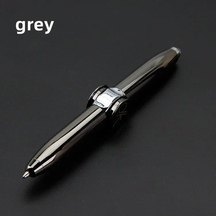 Multifunctional Decompression Finger Rotate Luminous Gyro Pen - Image 9