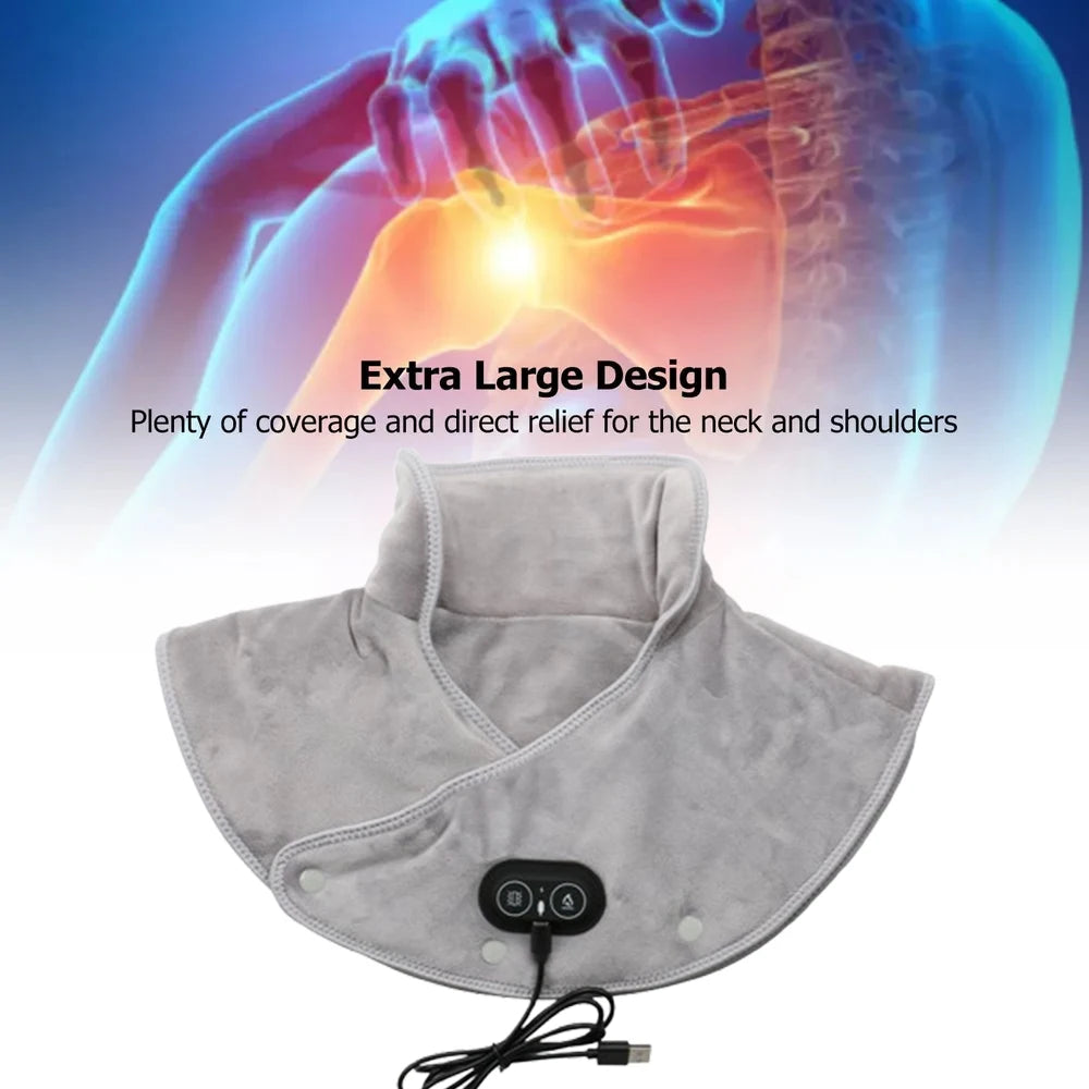 Electric Heating Shoulder & Neck Pad Massager - Image 4