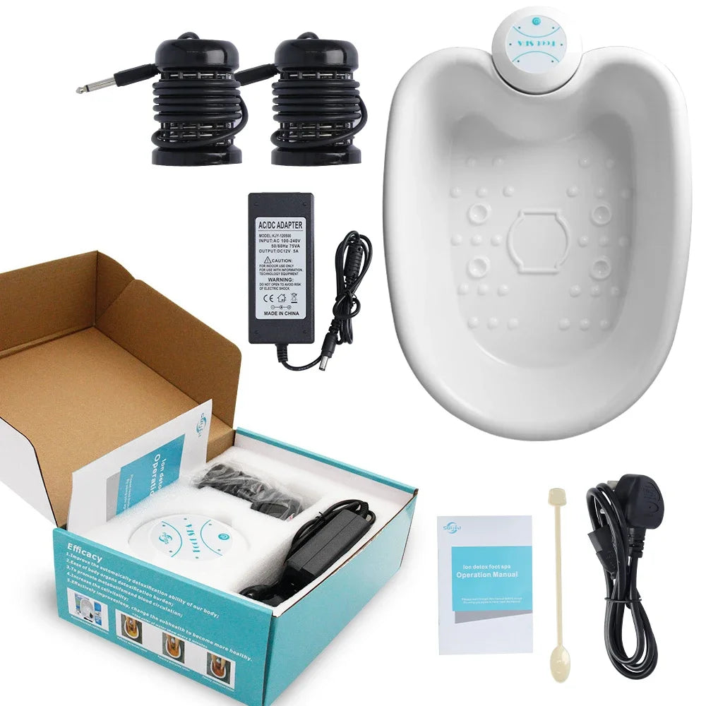 Foot Spa Massager Set - Mini Ion Electric Detox Foot Spa - Image 7