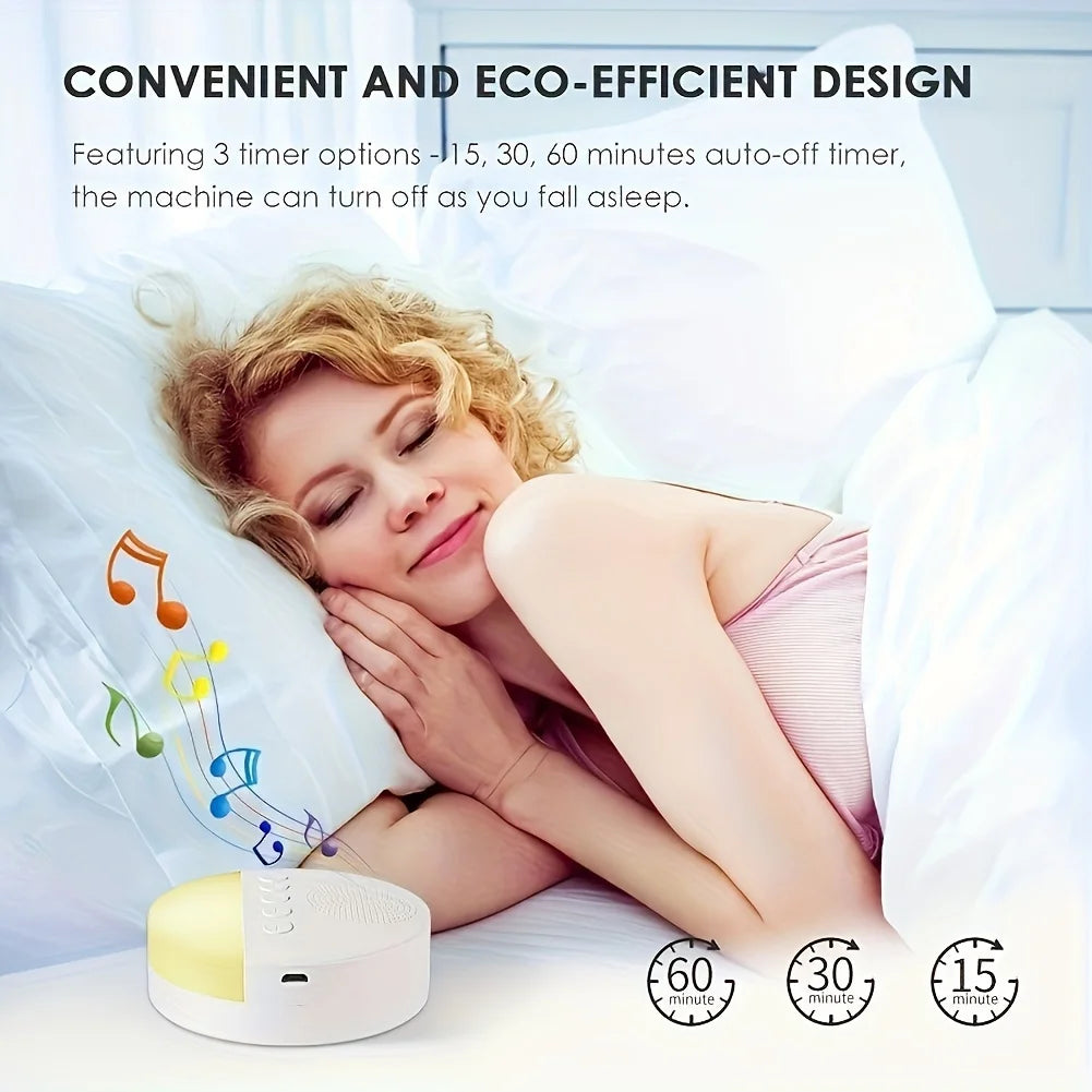 1200mAh Portable USB Rechargeable White Noise Machine - Image 3