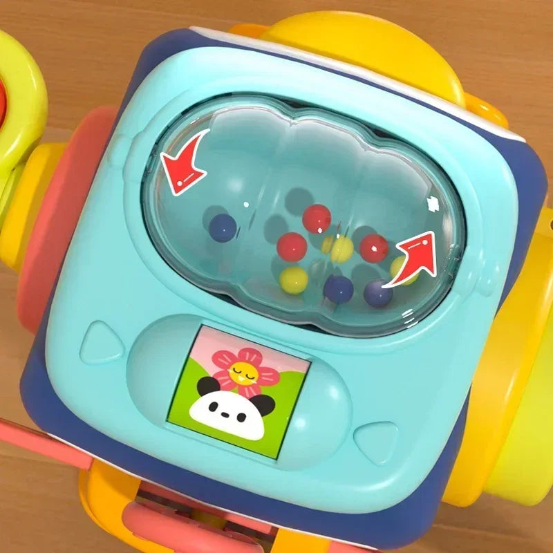 Hexahedral Busy Hand Grasping Ball Puzzle - Sensory Training Toy - Image 6